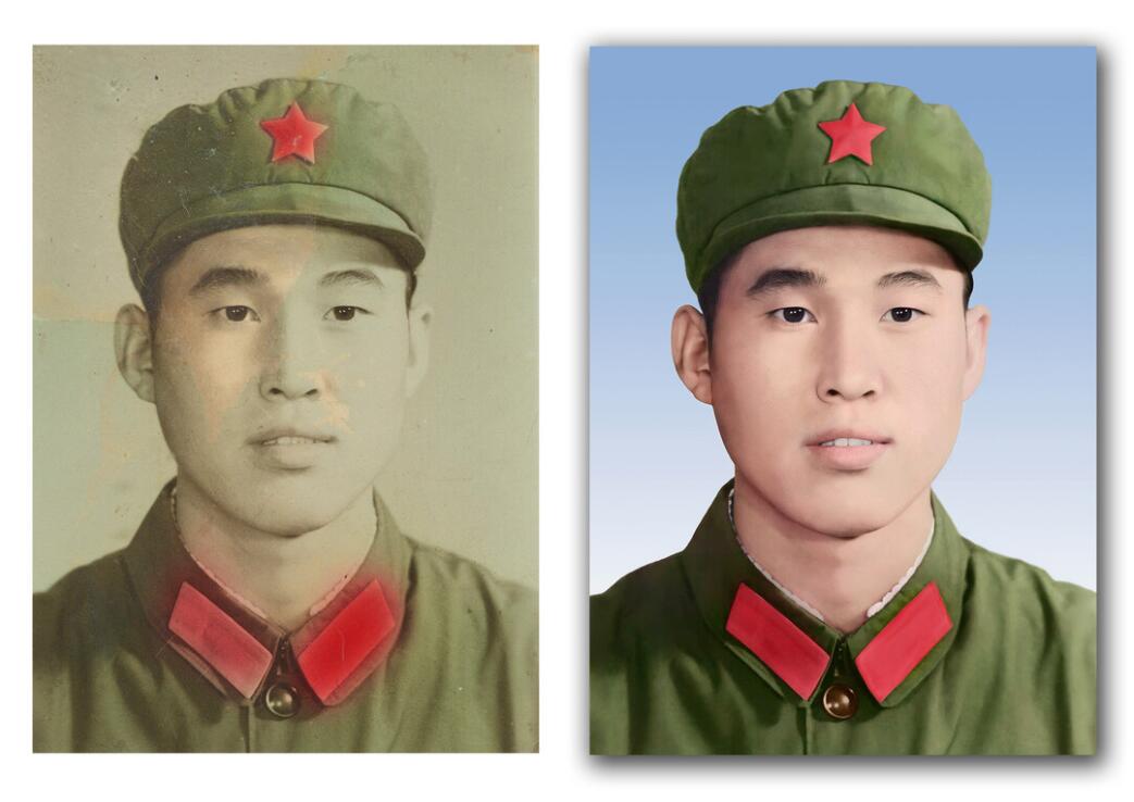 怀来破损照片修复-18